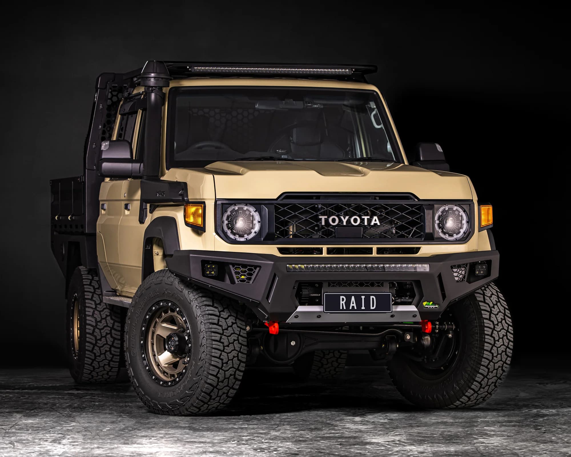 Raid Bull Bar & Lights Kit · BBR114K